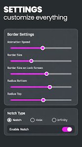 إضاءة الحواف المتحركة للهاتف.. أفضل تطبيقات Edge Lighting للأندرويد screenshot 7