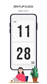 ساعات Flip Clock الرقمية.. أفضل تطبيقات تنظيم الوقت والإنتاجية screenshot 3