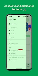 تغيير الخطوط والإيموجي في أندرويد بسهولة مع أفضل تطبيقات التخصيص screenshot 7